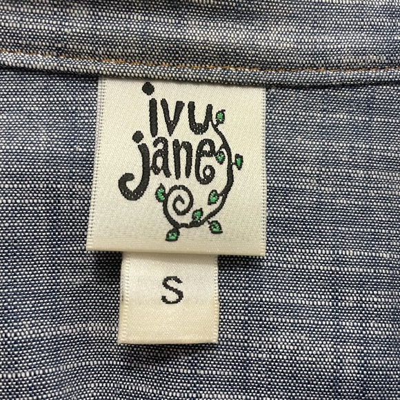 Women’s long button up shirt #23 - Picture 3 of 3